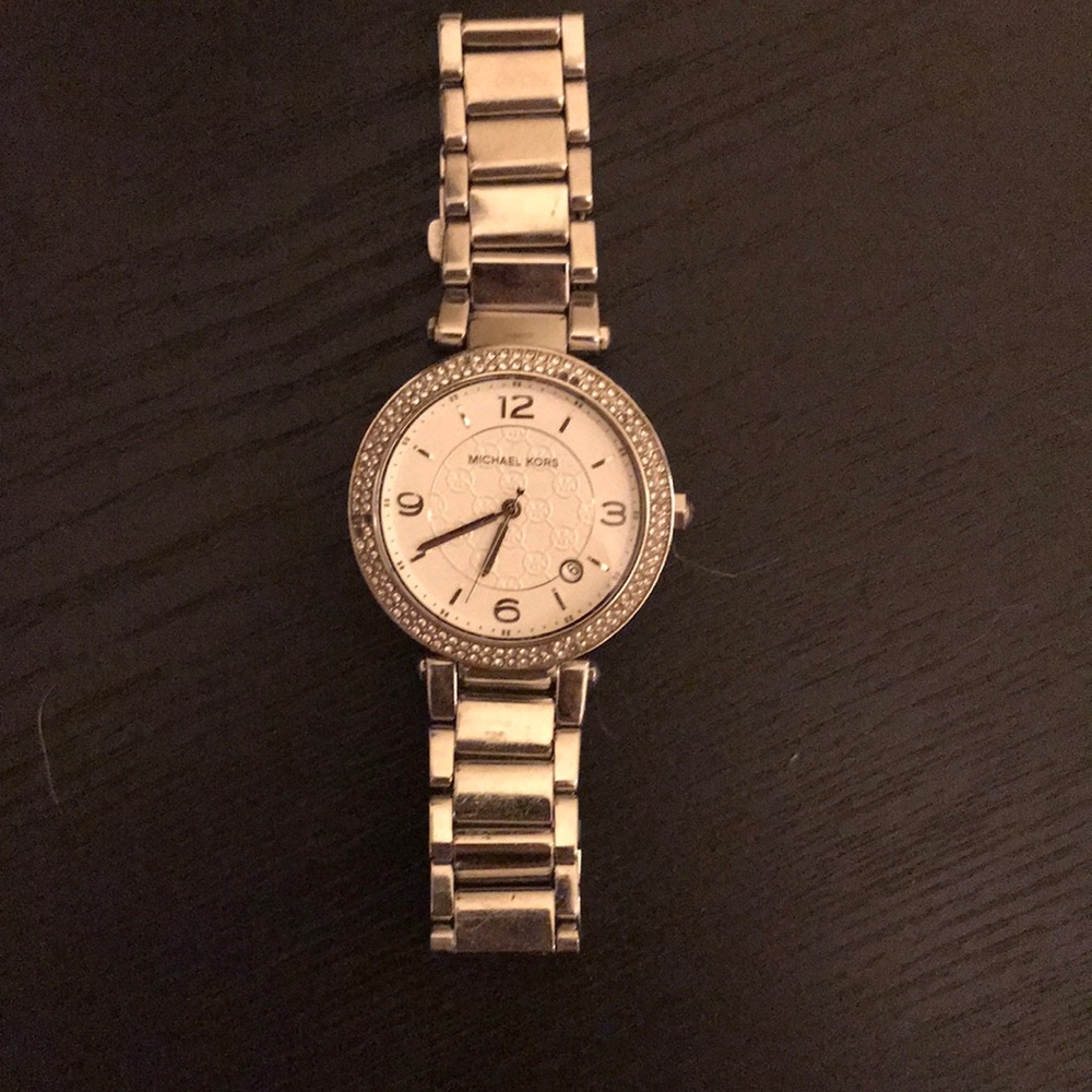 Silver Michael Kors watch